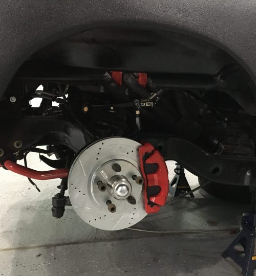 More power, larger brakes